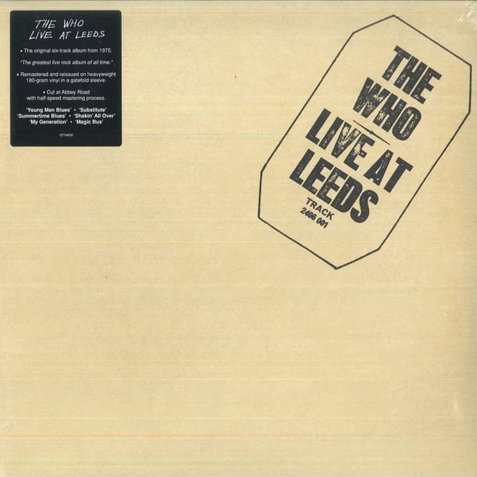 The Who - Live At Leeds (LP) (Remastered)