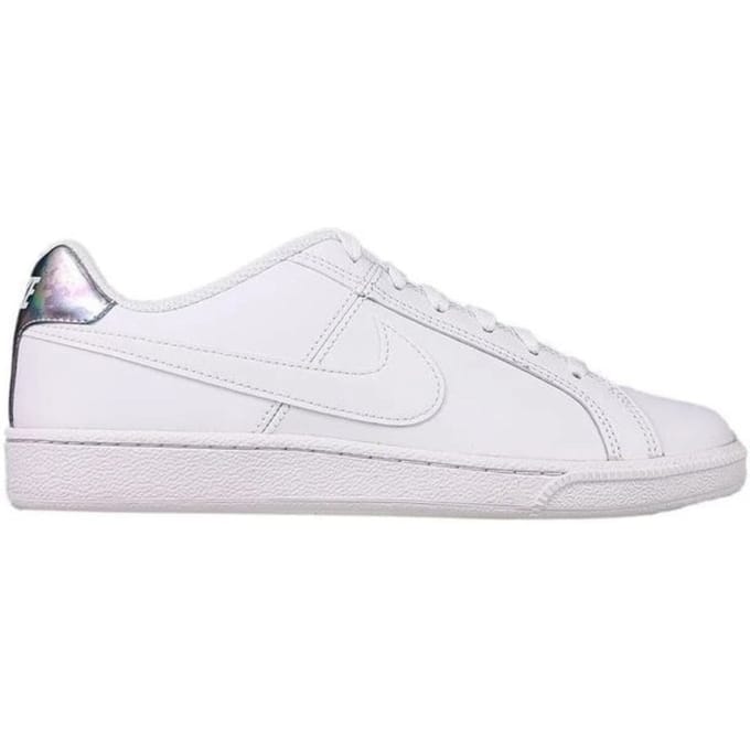 Nike Court Royale Zilveren Witte Sneakers Met Hak