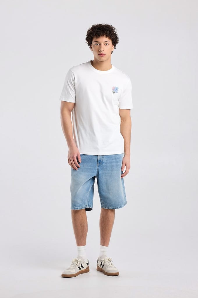 America Today Edson Off White Taglia: S | Magliette basic Outlet | Uomo | Bianco