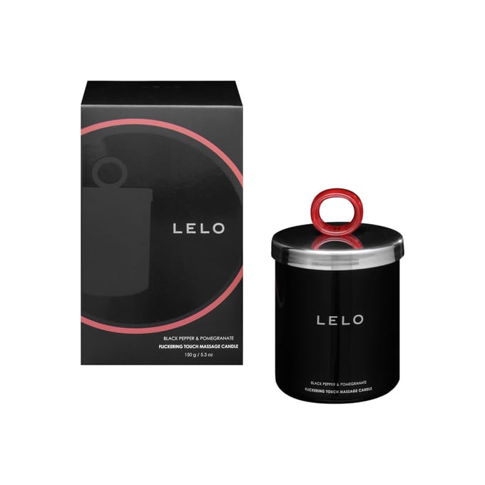 LELO Flickering Touch - Massagekaars - Black Pepper & Pomegranate
