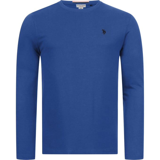 U.S. POLO ASSN. Heren 100% katoen longsleeve Basic Shirt