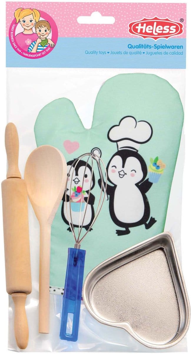 Heless Baking set with accessories Penguin