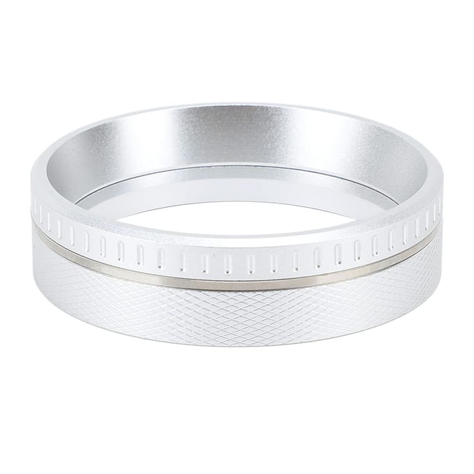 Moka Pot Doseertrechter Aluminiumlegering Magnetisch Gelijkmatige Verdeling Voorkomt Spatten Moka Koffie 58MM