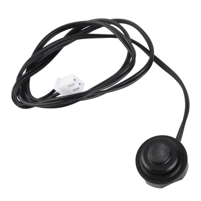 Temperatuurmeetplug Temperatuursensor Waterdichte Stopstekker XH2.54 Terminal Interface black