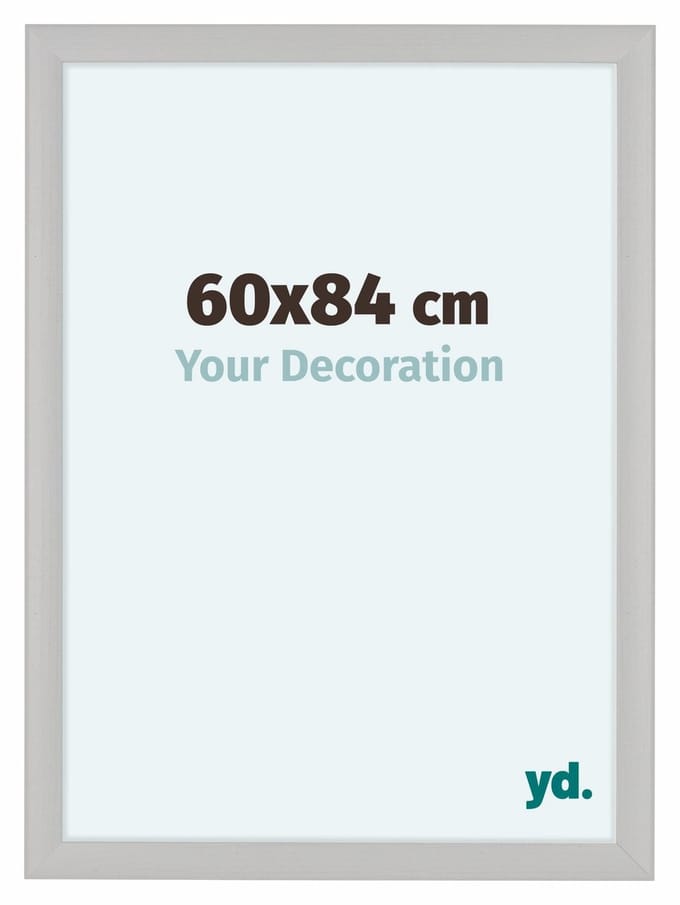 Your Decoration - Fotolijst 60x84 cm - MDF - Wit Houtnerf - Como