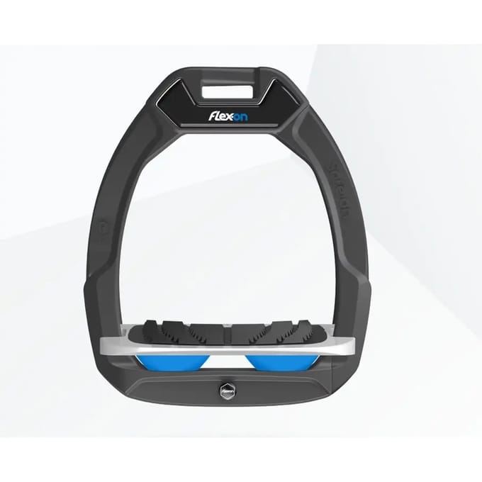 Veiligheidsbeugels voor het rijden Incliné Grip Antraciet/Grijs/Blauw Flex-On Safe-On