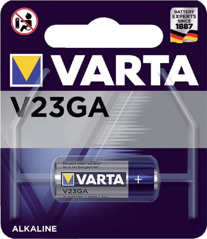 Batterij varta 1x v23ga alkaline | 10 stuks