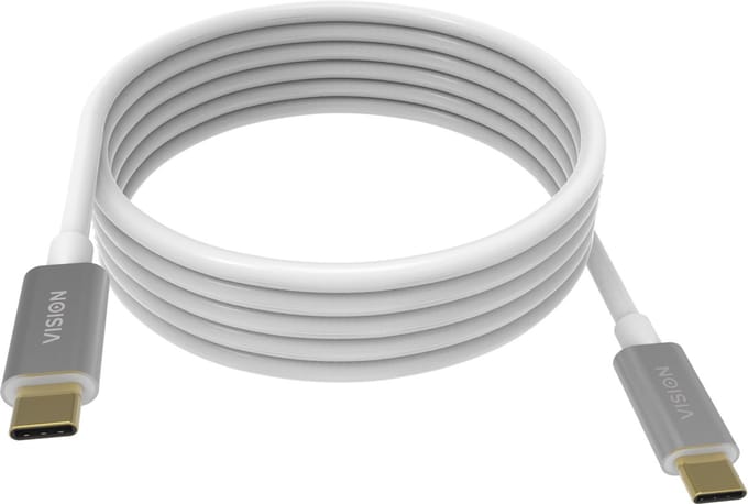 Vision TC 4MUSBC USB-kabel USB 3.2 Gen 2 (3.1 Gen 2) 4 m USB C Wit