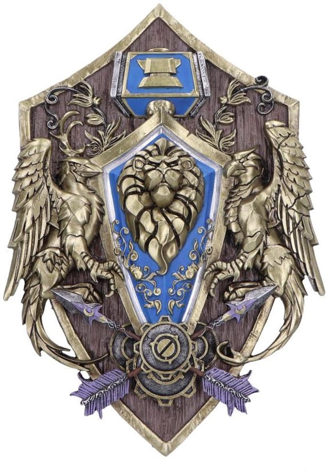Nemesis Now - World of Warcraft Alliance Wall Plaque Height 30 cm