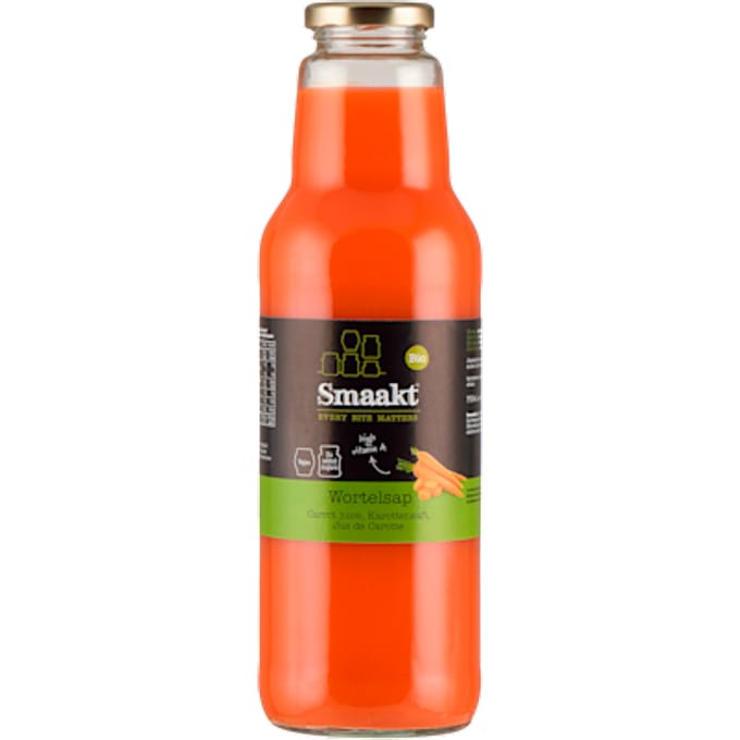 Wortelsap biologisch