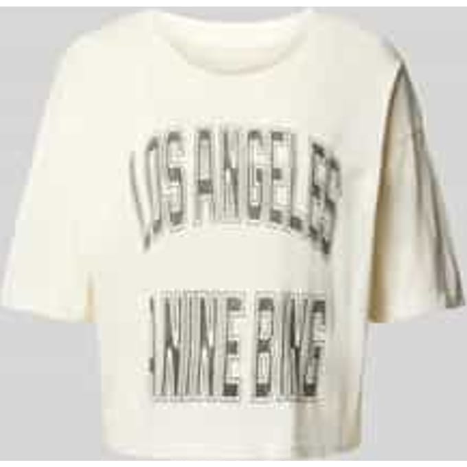 T-shirt met Los Angeles-frontprint