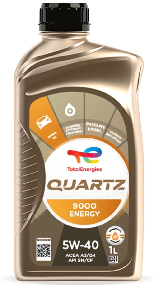Total Quartz 9000 Energy 5w40 motorolie 1 liter
