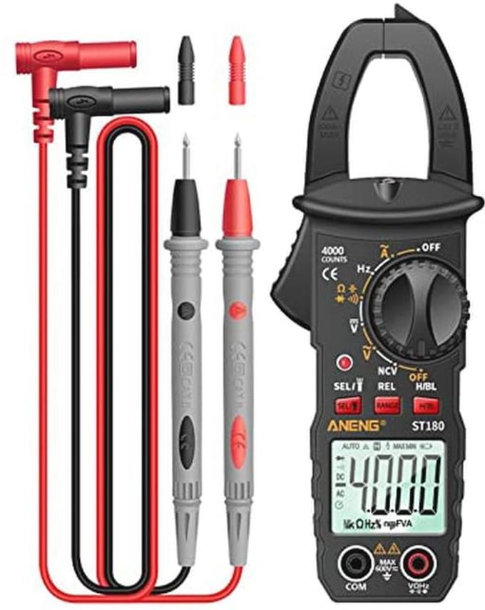 Digitale Stroomtangentester Multimeter - 4000 Tellingen, AC/DC Metingen, Nauwkeurige Tangmeter