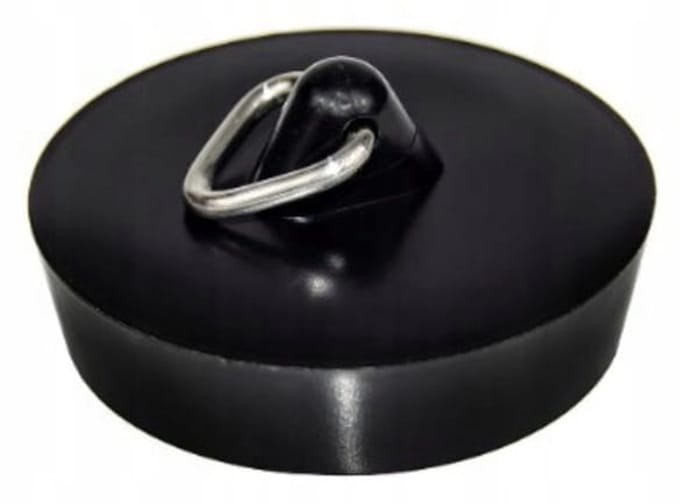 Tycner M300 Serie - Zwarte Sifonstop - 45mm - Kunststof en Metaal - Universeel