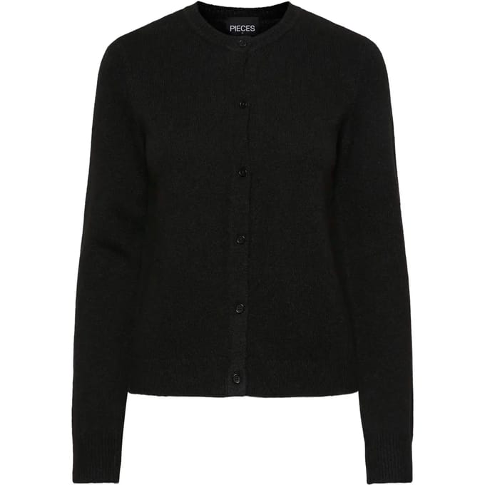 regular fit gebreid jack met wol model 'MALOU'