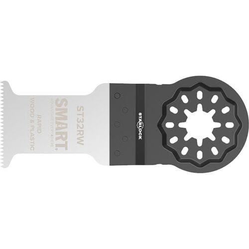 SMART Starlock precisie invalzaagblad hout 32x42mm