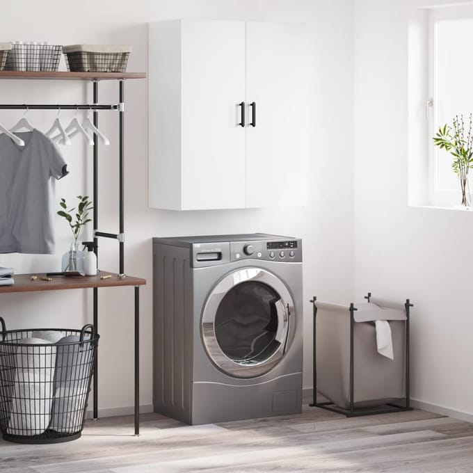 vidaXL - Bovenkast - 69,5x34x90 - cm - wit