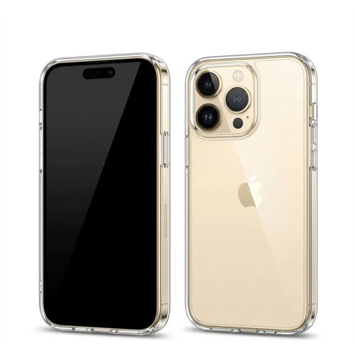 Coverzs clear hard case geschikt voor iPhone 14 Pro Max (transparant) - shockbestendig, premium bescherming, duurzaam