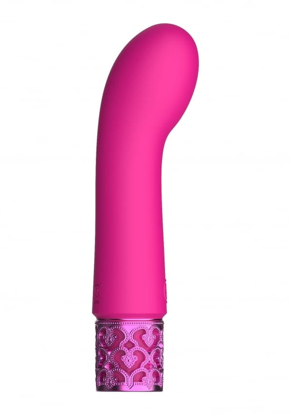 Royal Gems - Bijou Oplaadbare G-spot Vibrator - Roze