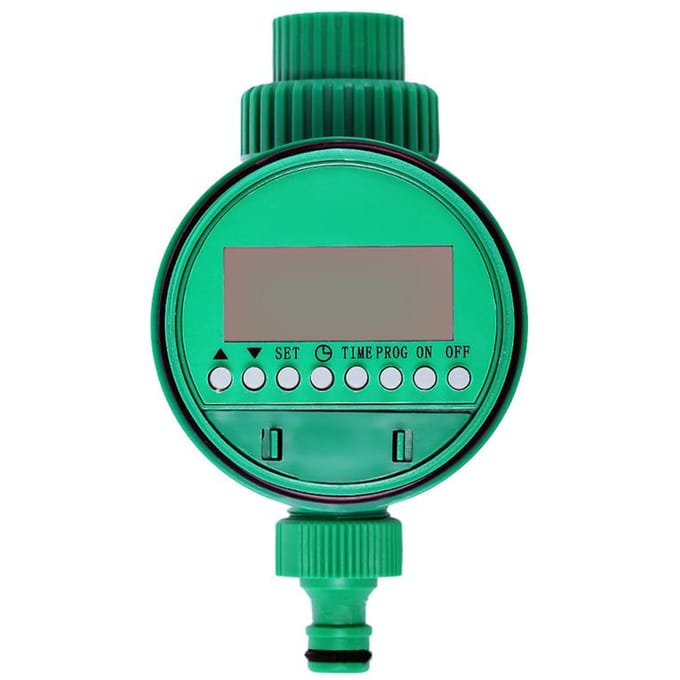 Buiten Irrigatie Timer Automatische Irrigatie Timing Controller Tuin Solenoïde Klep Controller gray