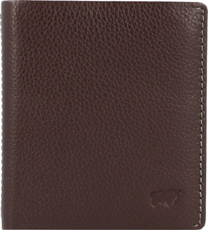 Braun Büffel Portemonnee Prato RFID Wallet Carré 8CS Brown Bruine