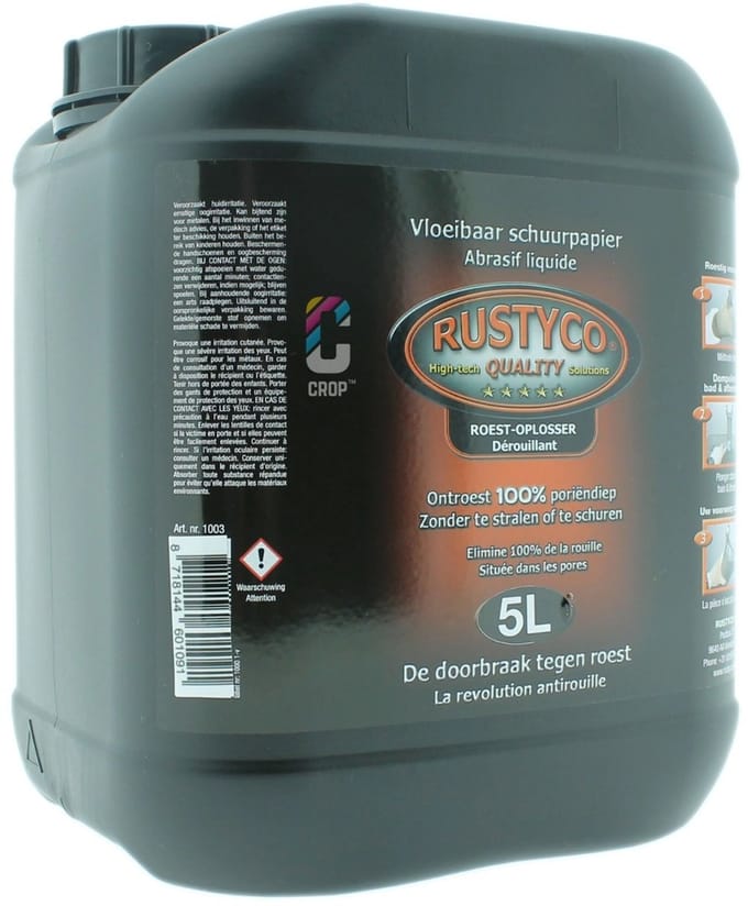 Rustyco | Rustyco 1010 Roestoplosser              concentraat 5ltr