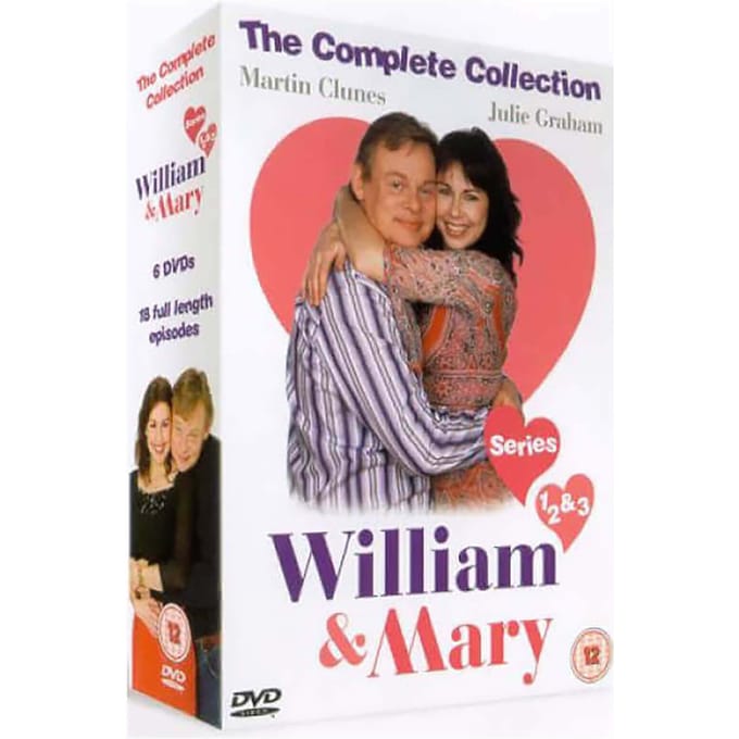 william & mary complete collecion import. dvd.