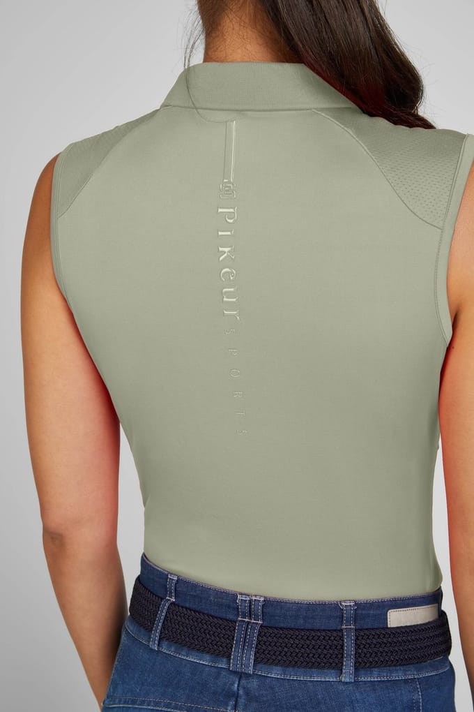 Pikeur Polo sleeveless 7235 Sport Moss - 42