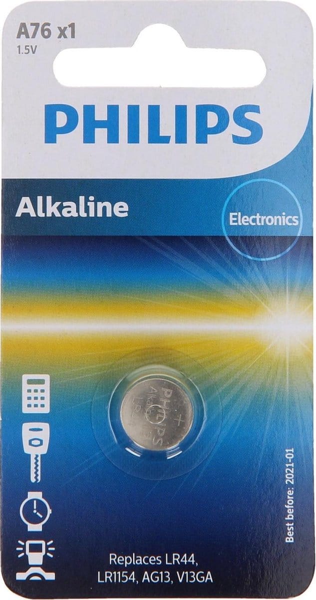 Philips A76/01B Minicel Alkaline