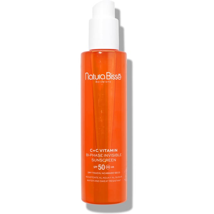 Natura Bissé C+C Vitamin Bi-Phase Invisible Sunscreen Spf 50 Dry Touch
