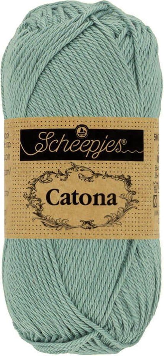 Scheepjes Catona 50 gram - 528 Silver Blue