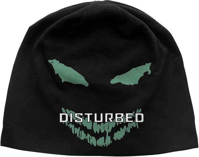 Disturbed - Face Beanie Muts - Zwart