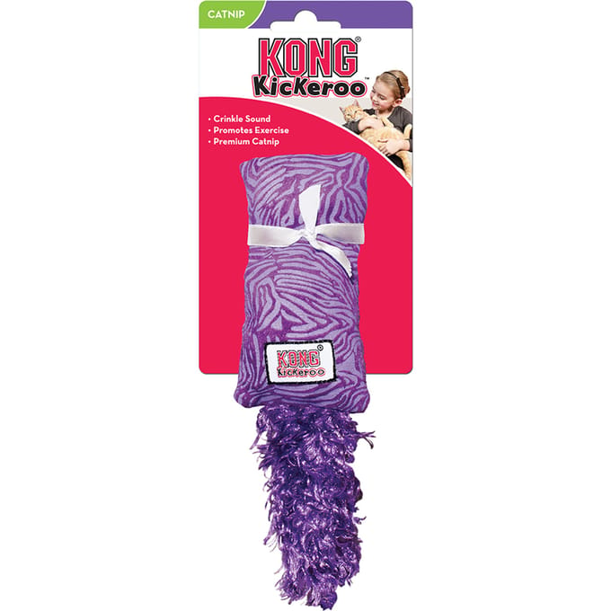 KONG Cat Toy Kickeroo Kitten Assorted Colors