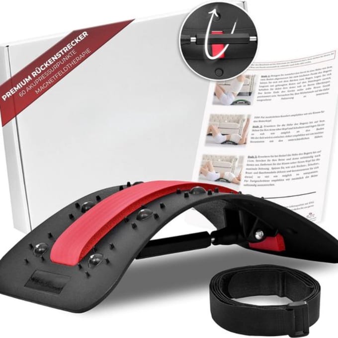 backstretcher - Neck - Back - Adjustable - Back problems - Stretcher