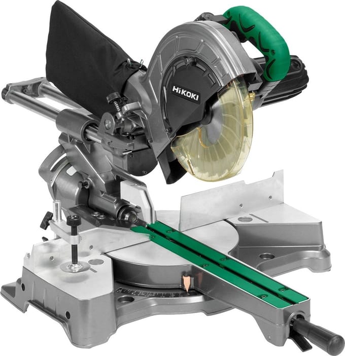 HiKOKI C8FSEUAZ Afkort- & Verstekzaagmachine - 1050 W - 216 mm Zaagblad