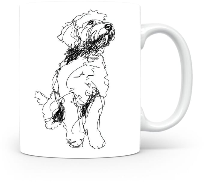 Beker Portugese Waterhond