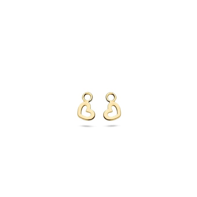 9057YGO Oorbedels 14 Krt goud