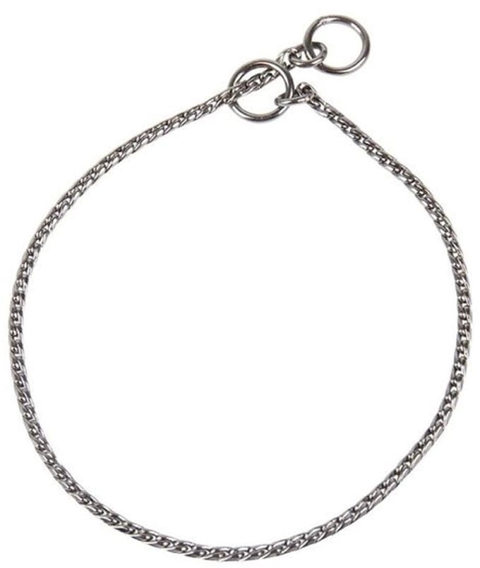 Slipketting slangenschakel - Ring 5 - Verchroomd - 4mm x 71cm