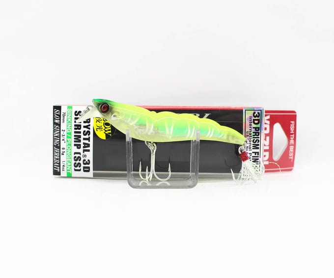 Yo Zuri 3D Crystal Shrimp 70 mm zinkend kunstaas R1161-LSAC (2547)