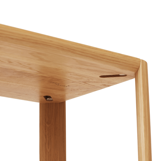 Form&Refine Leaf Rek 1x3 - geolied eikenhout