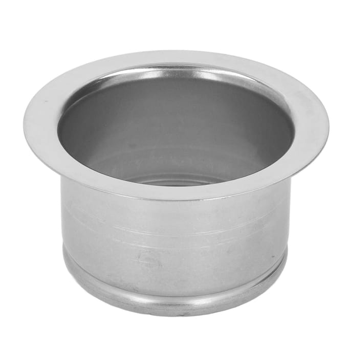 114mm Verlengde Wastafel Flens RVS Diepe Afvalvermaler Flens Keuken Wastafel Flens white