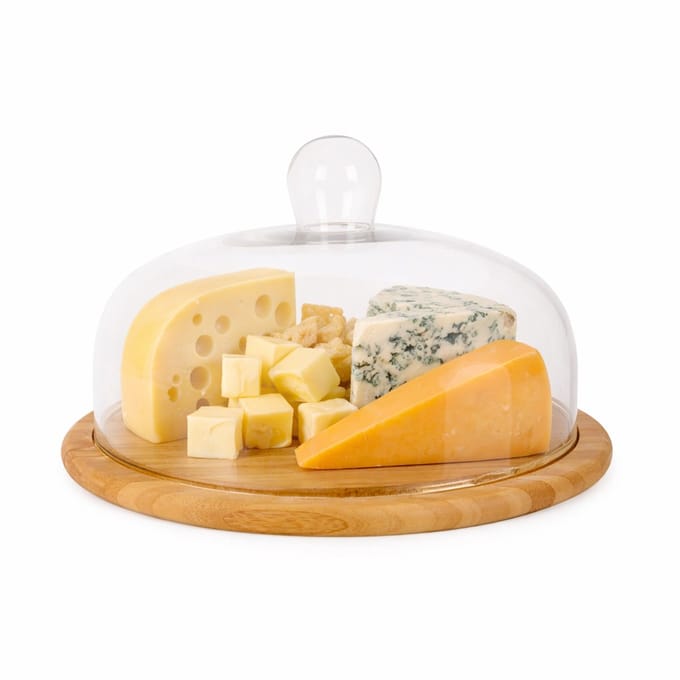 Point-Virgule - Taartplateau - Met glazen stolp - 30cm