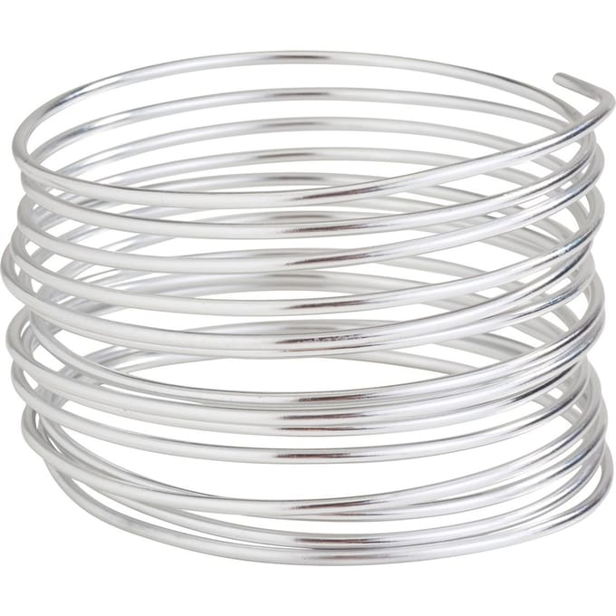 VBS Aluminiumdraad "Zilverkleurig", 3 m - 2 mm