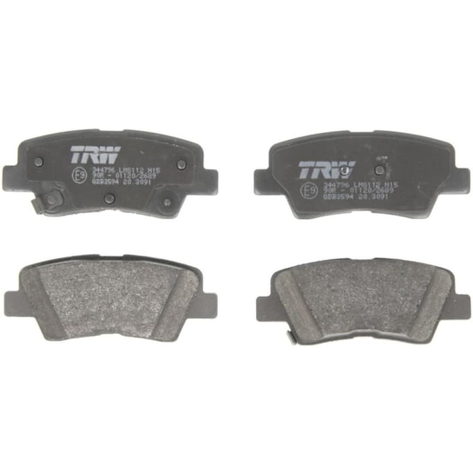 Remblokset TRW GDB3594, achter