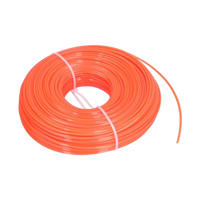 100m Trimmerdraad 2,4 mm Vierkant Nylon Draad Benzine Bosmaaier Draad Vervangingsonderdeel