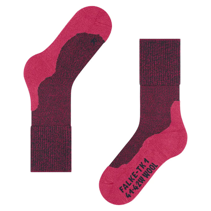 FALKE TK1 Adventure Wool dames trekking sokken - (azalea)