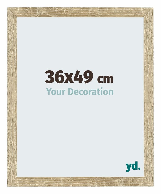 Your Decoration - Fotolijst 36x49 cm - MDF - Sonoma Eiken - Mura