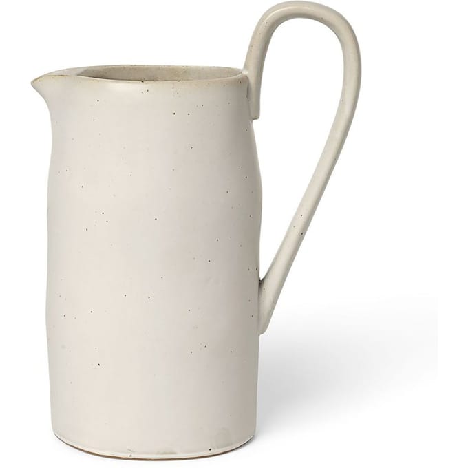 Ferm Living Flow Karaf - gebroken wit gespikkeld