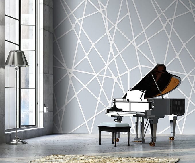INGK Behang - Timeless - Mikado Bleu