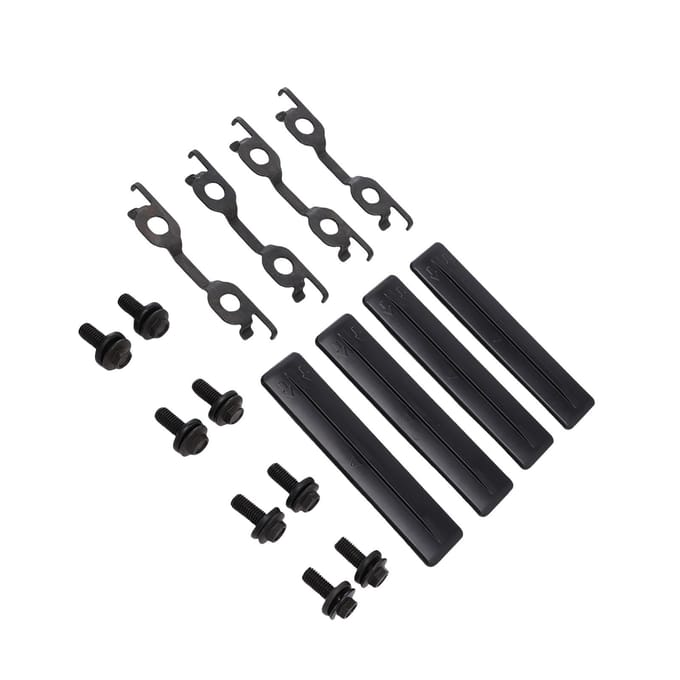 Dakdrager Verwijderingsset 63185 42020 Dakdrager Verwijderingsschroef Beugels Set Vervanging voor RAV4 2006 2018 gray